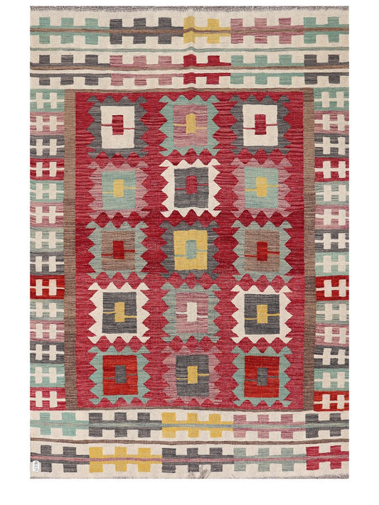 Maimana Afghanistan Kilim Rug - 255 x172 cm