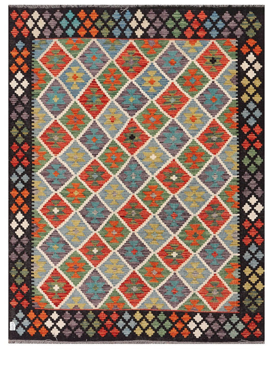 Maimana Afghanistan Kilim Rug - 228 x173 cm