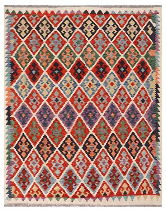 Maimana Afghanistan Kilim Rug - 240 x189 cm