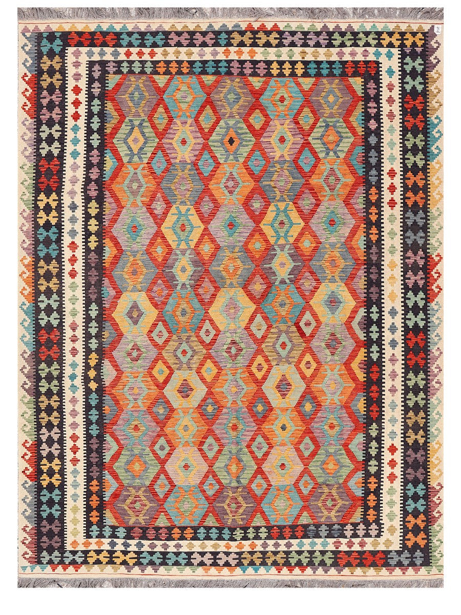 Maimana Afghanistan Kilim Rug - 350 x257 cm