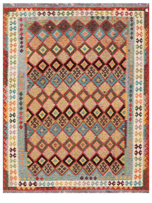 Maimana Afghanistan Kilim Rug - 337 x260 cm