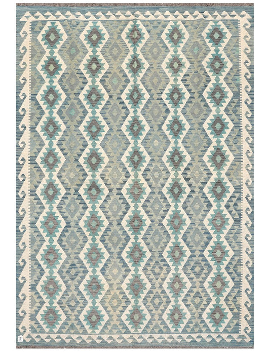 Maimana Afghanistan Kilim Rug - 299 x206 cm
