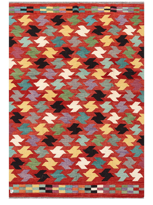 Maimana Afghanistan Kilim Rug - 295 x204 cm