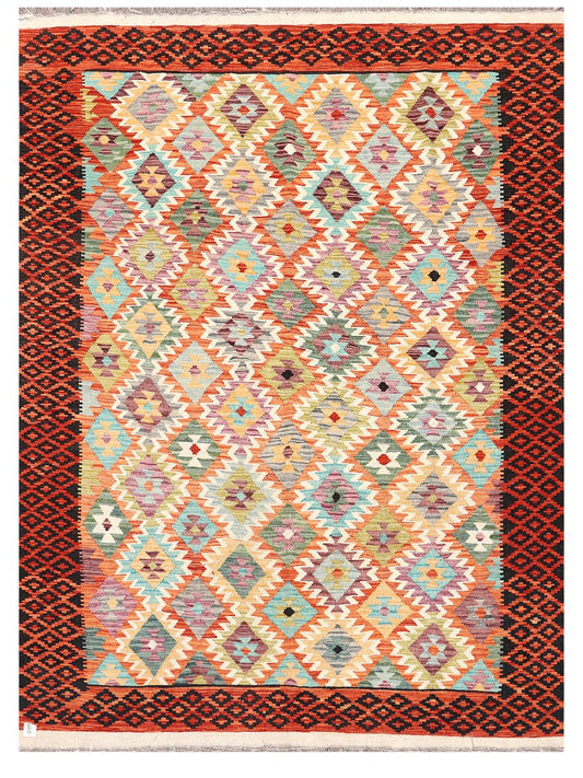 Maimana Afghanistan Kilim Rug - 285 x209 cm