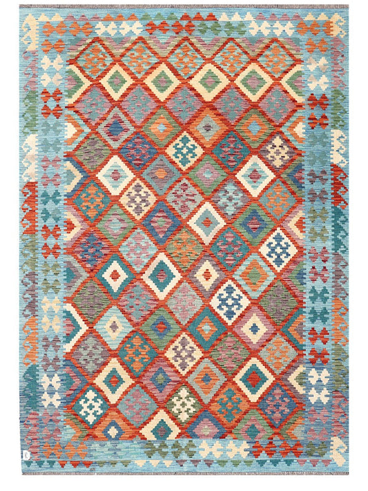 Maimana Afghanistan Kilim Rug - 295 x207 cm