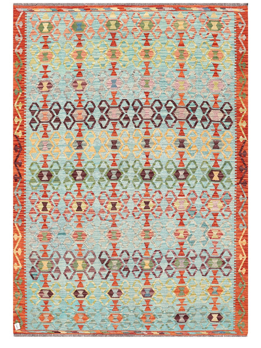 Maimana Afghanistan Kilim Rug - 291 x205 cm
