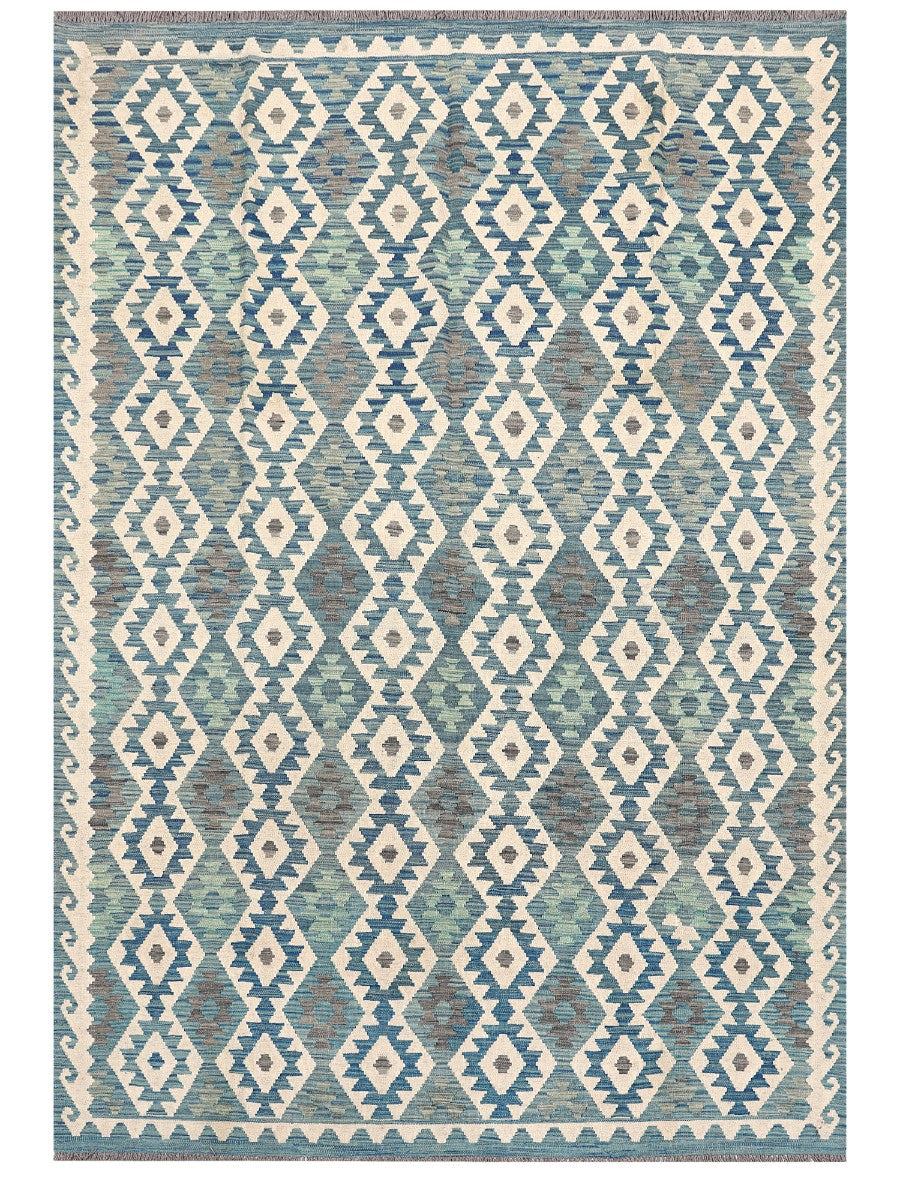 Maimana Afghanistan Kilim Rug - 299 x206 cm