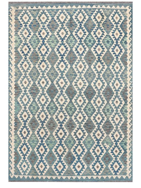 Maimana Afghanistan Kilim Rug - 299 x206 cm
