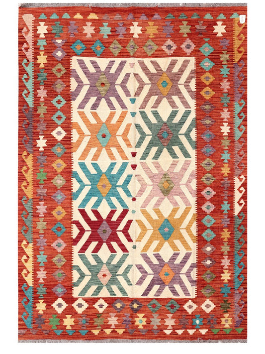 Maimana Afghanistan Kilim Rug - 247 x167 cm