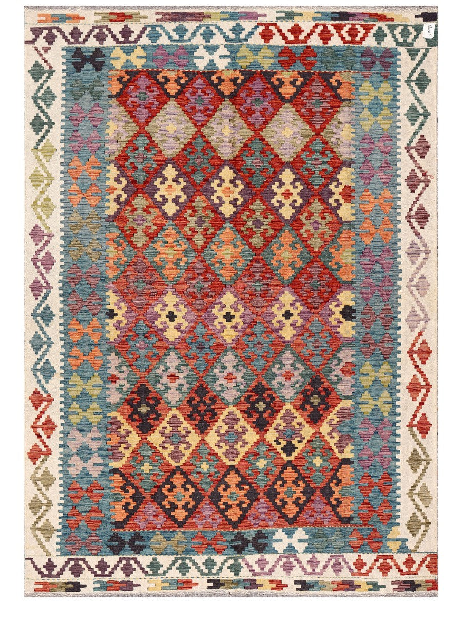 Maimana Afghanistan Kilim Rug - 238 x167 cm
