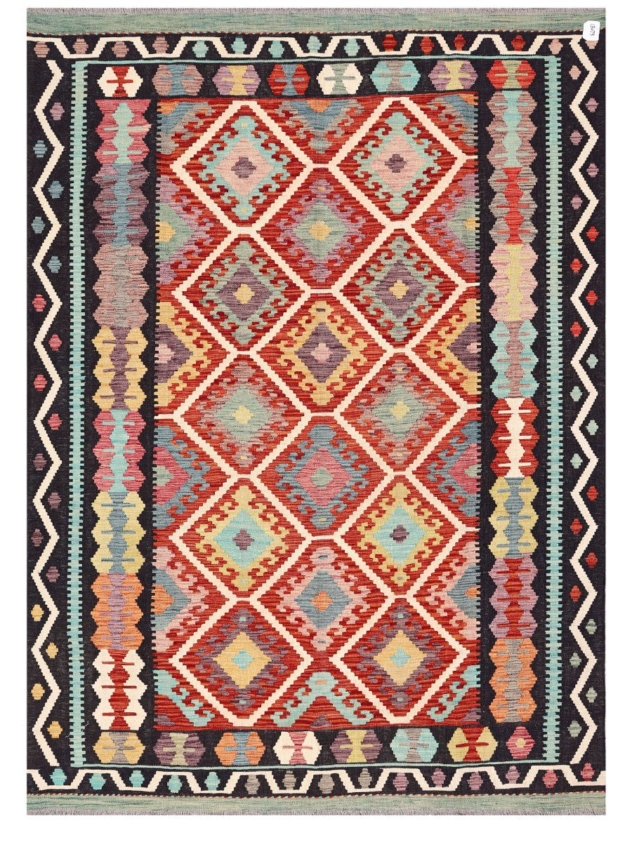 Maimana Afghanistan Kilim Rug - 240 x172 cm