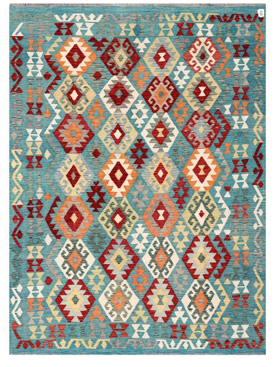 Maimana Afghanistan Kilim Rug - 245 x179 cm