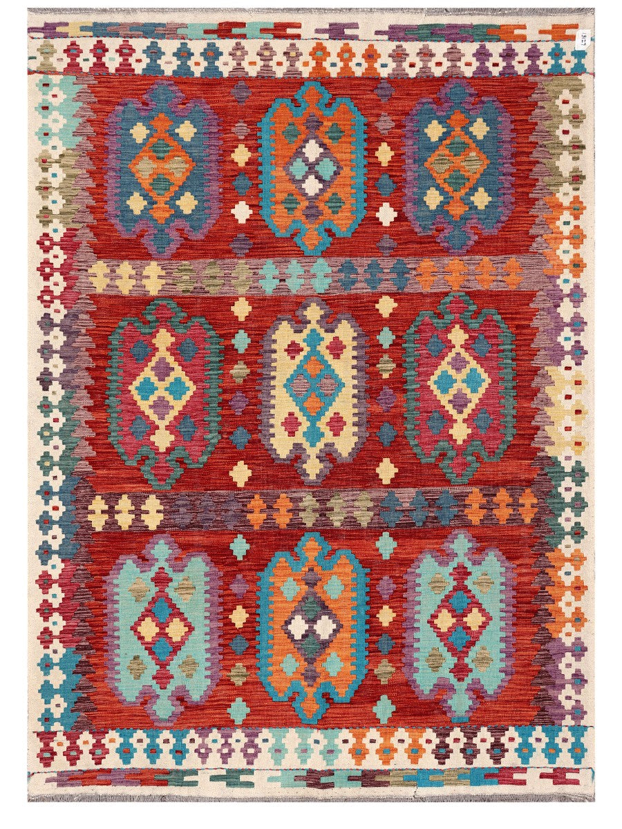 Maimana Afghanistan Kilim Rug - 235 x168 cm