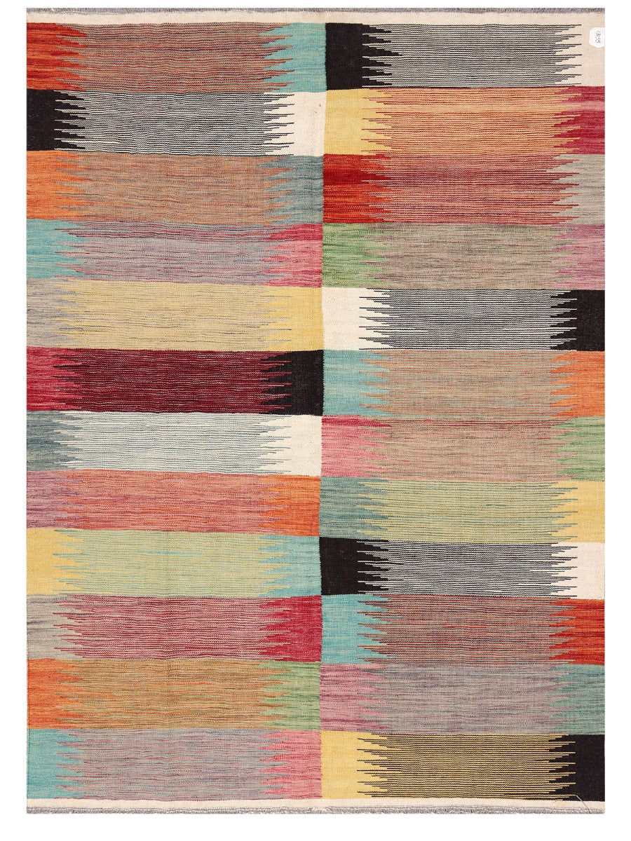 Maimana Afghanistan Kilim Rug - 241 x173 cm
