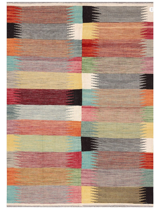 Maimana Afghanistan Kilim Rug - 241 x173 cm
