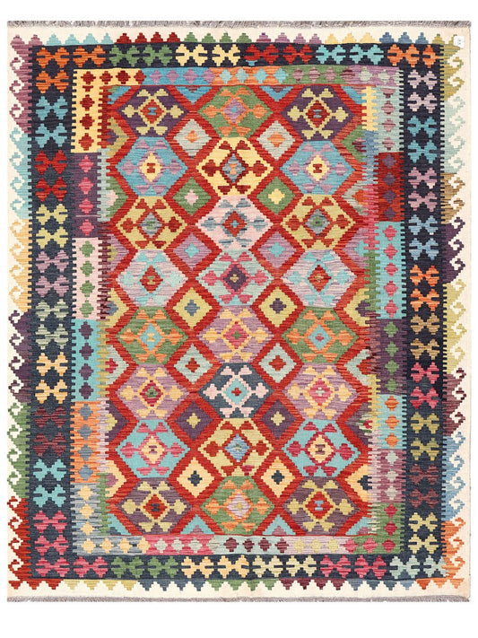 Maimana Afghanistan Kilim Rug - 249 x199 cm