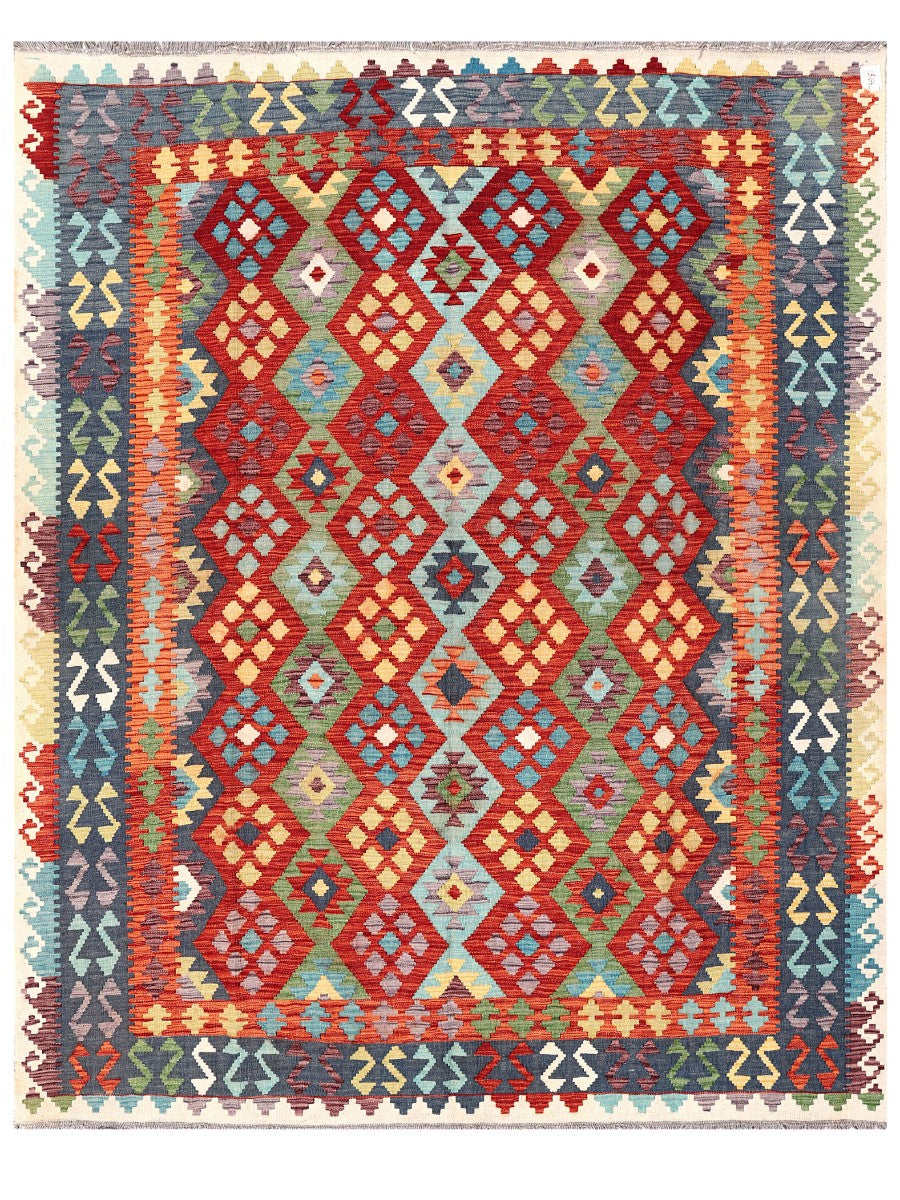 Maimana Afghanistan Kilim Rug - 248 x199 cm