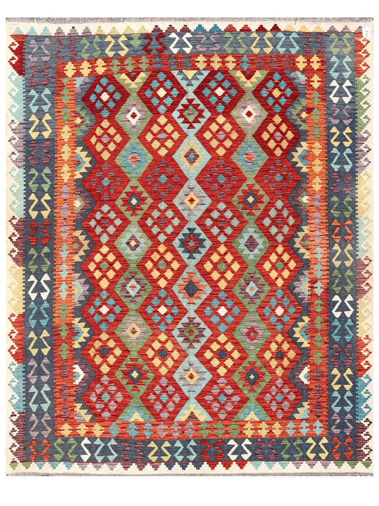 Maimana Afghanistan Kilim Rug - 248 x199 cm