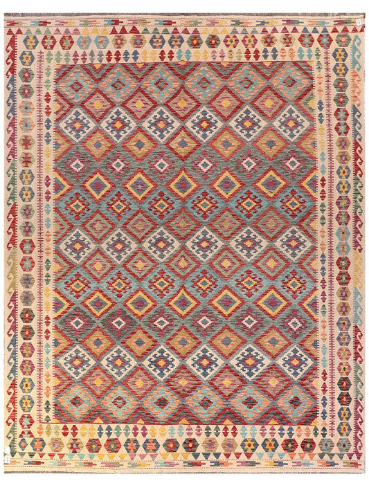 Maimana Afghanistan Kilim Rug - 398 x317 cm