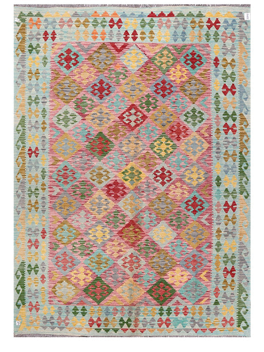 Maimana Afghanistan Kilim Rug - 290 x210 cm