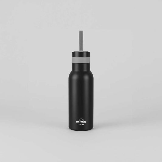 Mimo Grey Matte 500ml Sports Bottle