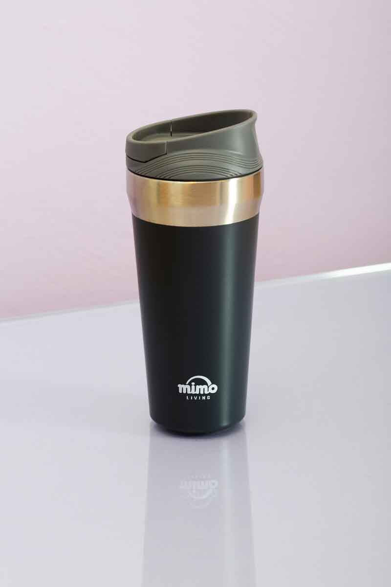 Mimo Grey Travel Mug