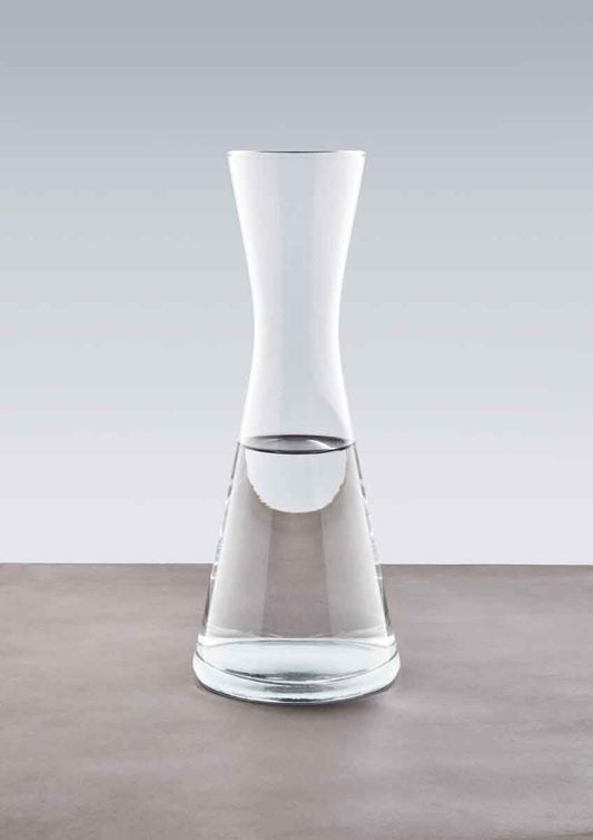 Ambra Clear Glass Carafe.