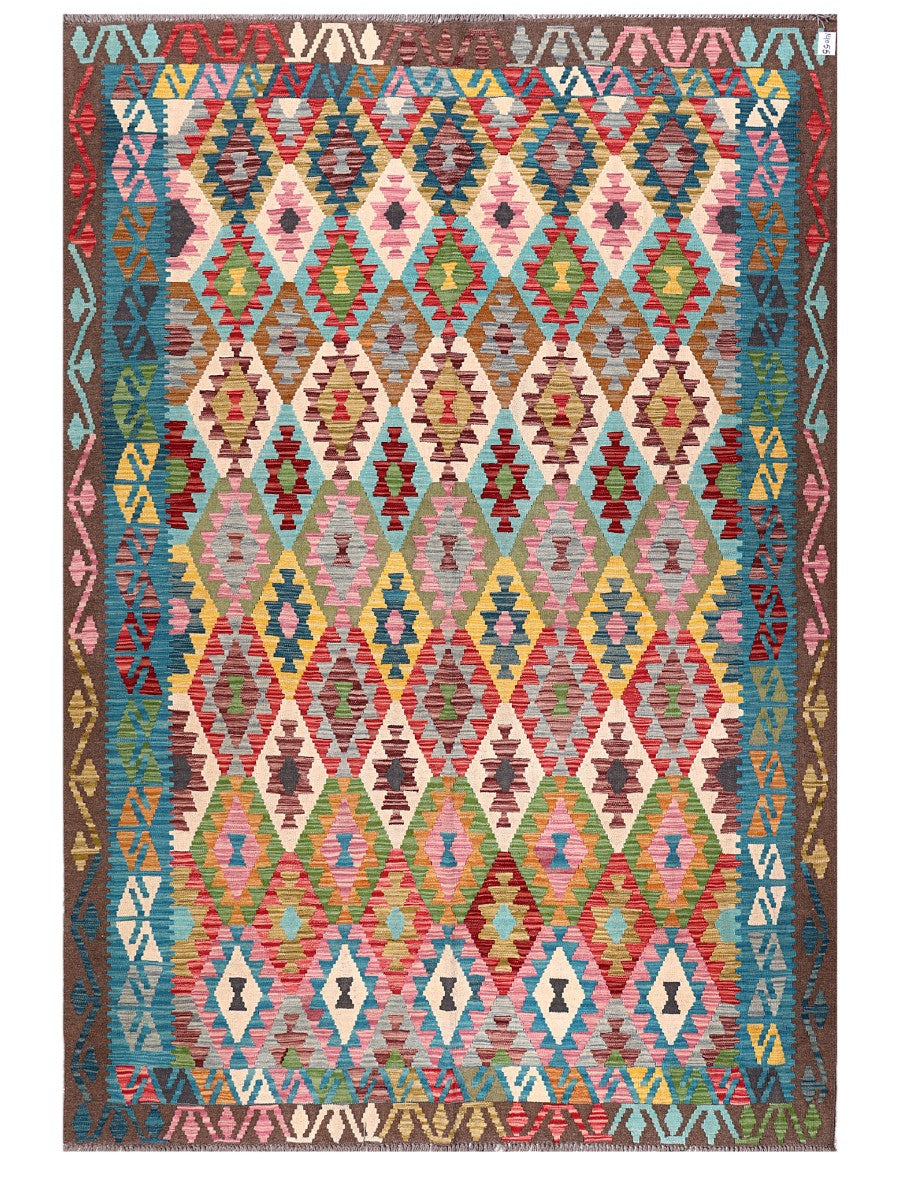 Maimana Afghanistan Kilim Rug - 299 x207 cm