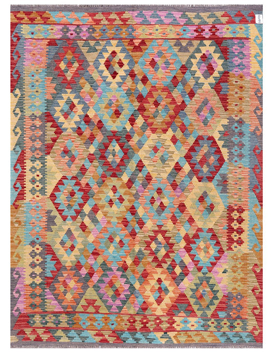Maimana Afghanistan Kilim Rug - 232 x174 cm