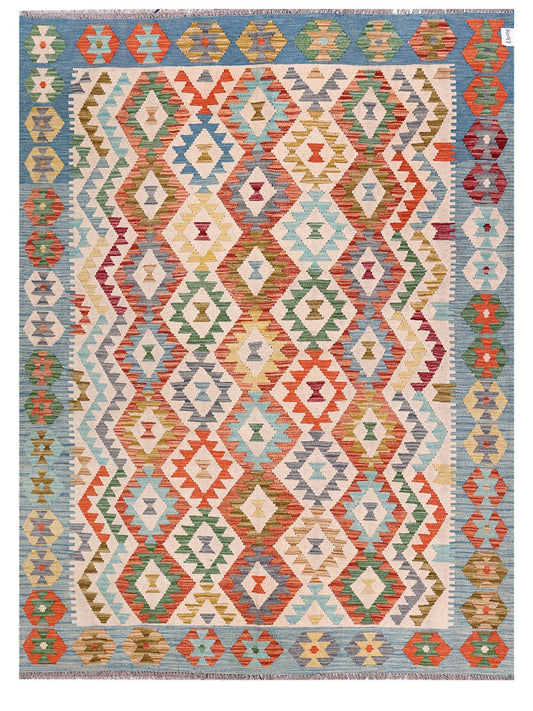 Maimana Afghanistan Kilim Rug - 243 x183 cm