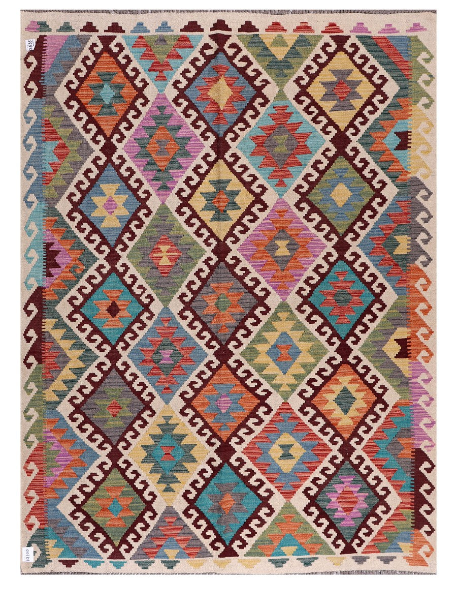 Maimana Afghanistan Kilim Rug - 231 x174 cm