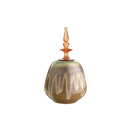 Masai Small Ceramic Decorative Jar