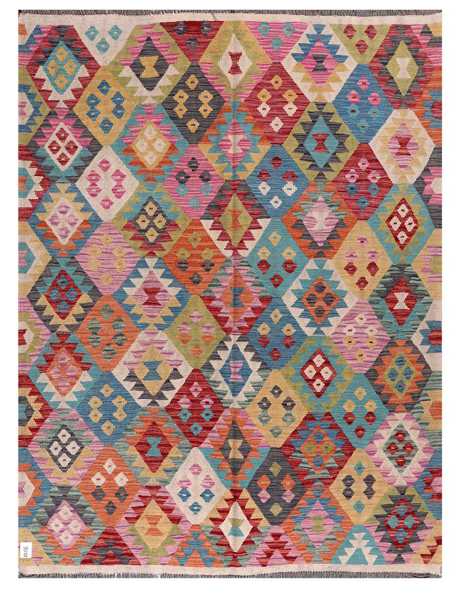 Maimana Afghanistan Kilim Rug - 228 x174 cm