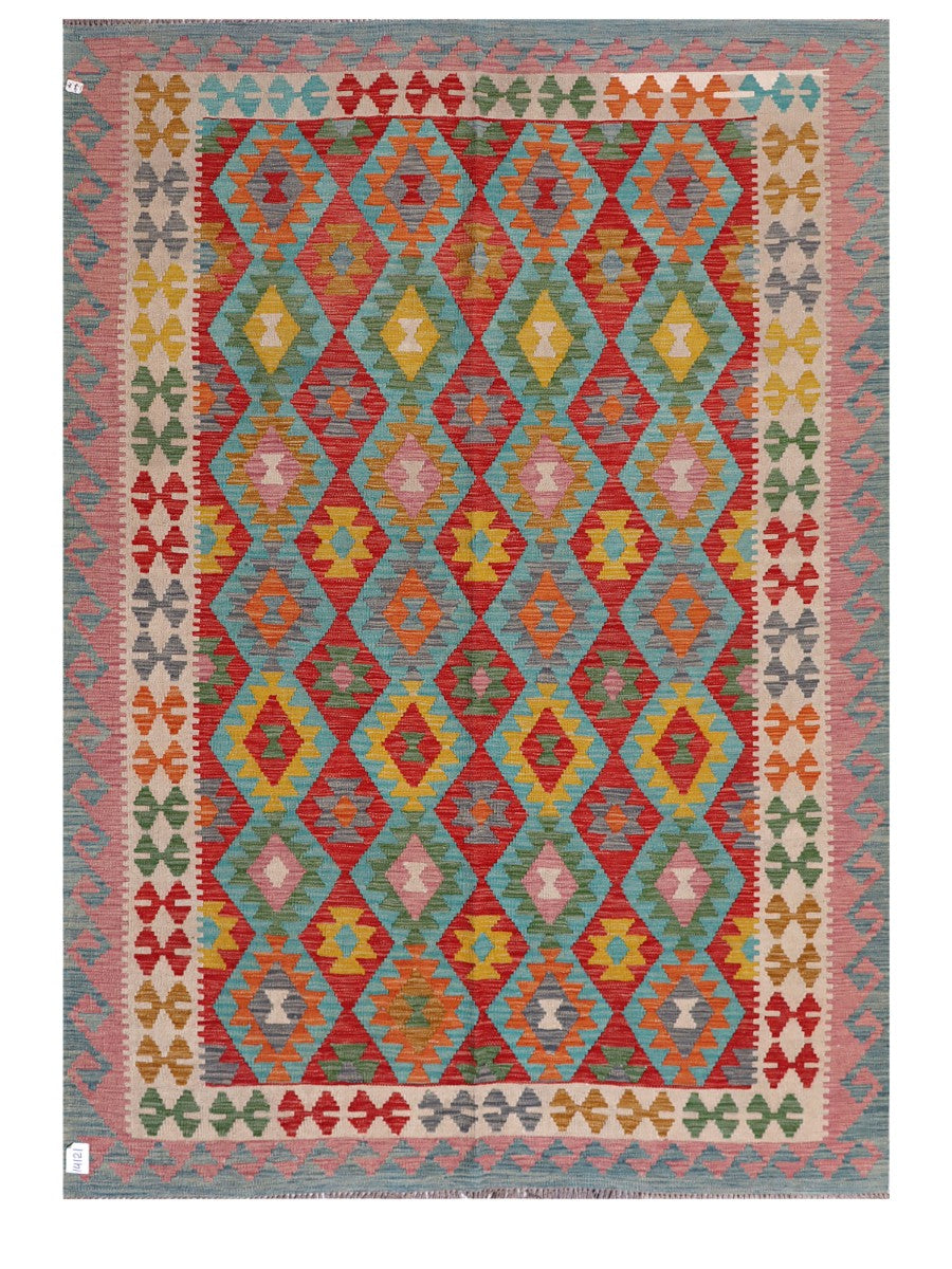 Maimana Afghanistan Kilim Rug - 255 x182 cm