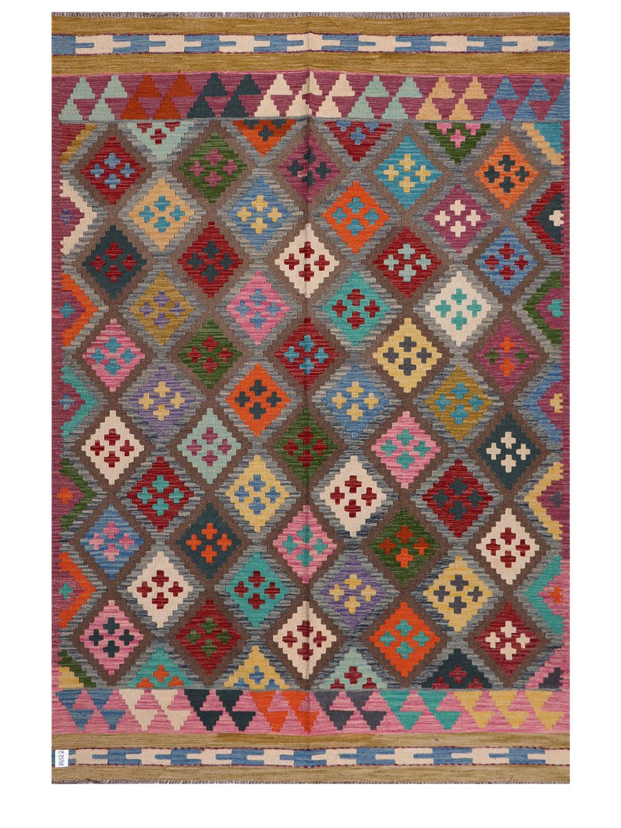 Maimana Afghanistan Kilim Rug - 271 x186 cm