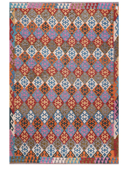 Maimana Afghanistan Kilim Rug - 300 x206 cm