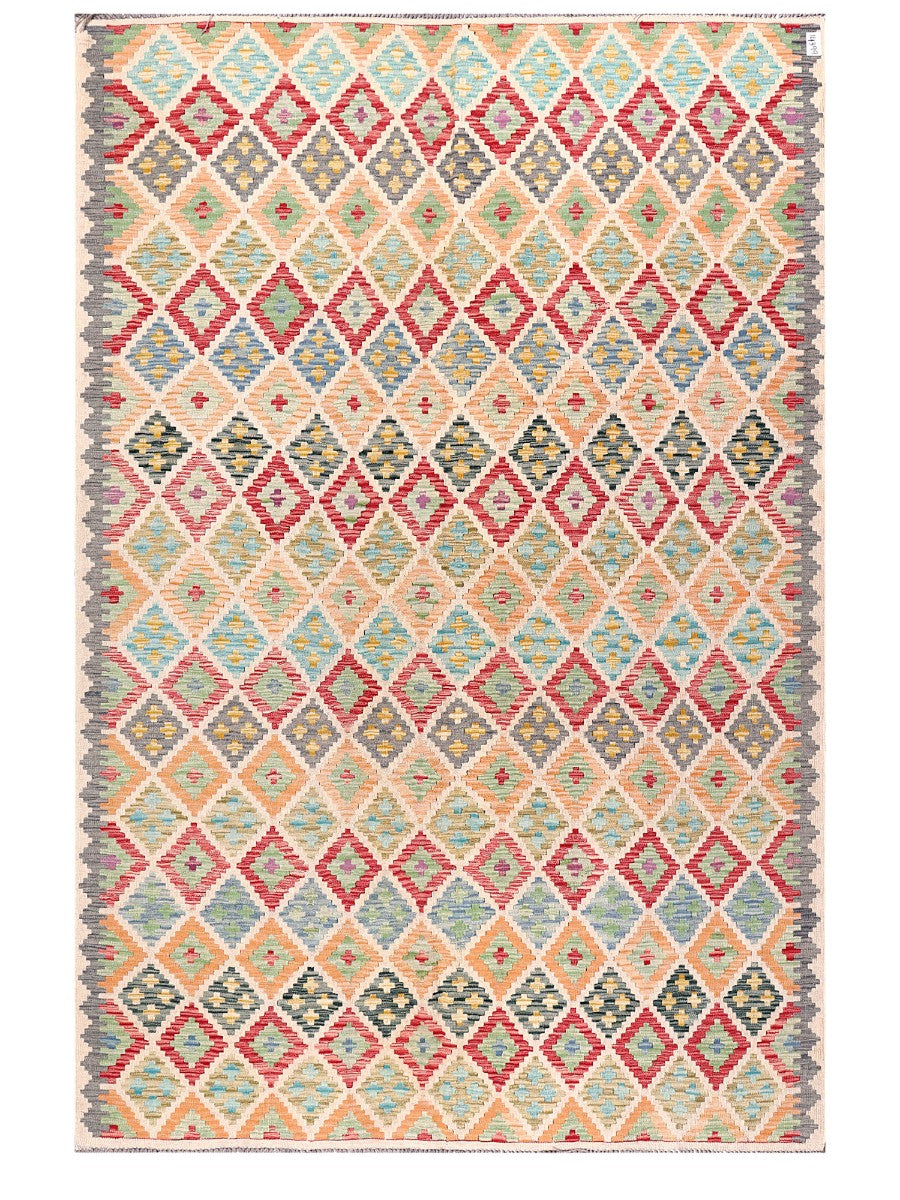 Maimana Afghanistan Kilim Rug - 300 x201 cm