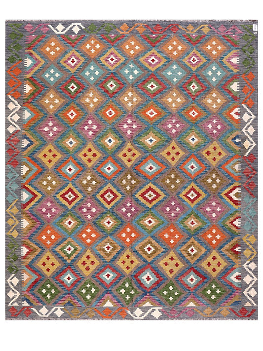 Maimana Afghanistan Kilim Rug - 298 x255 cm