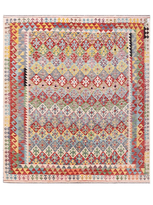 Maimana Afghanistan Kilim Rug - 289 x259 cm