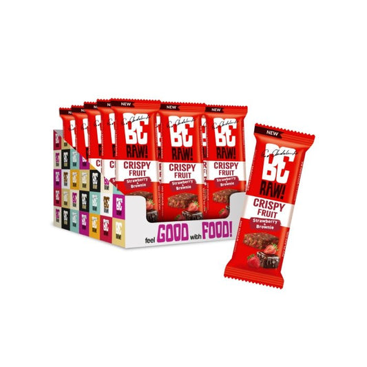15x Bar Crispy Fruit - Strawberry&Brownie 40g