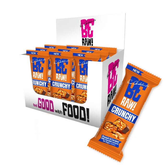 15x Crunchy Peanuts & Caramel Bar 40g