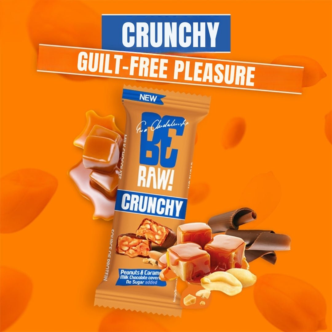 15x Crunchy Peanuts & Caramel Bar 40g