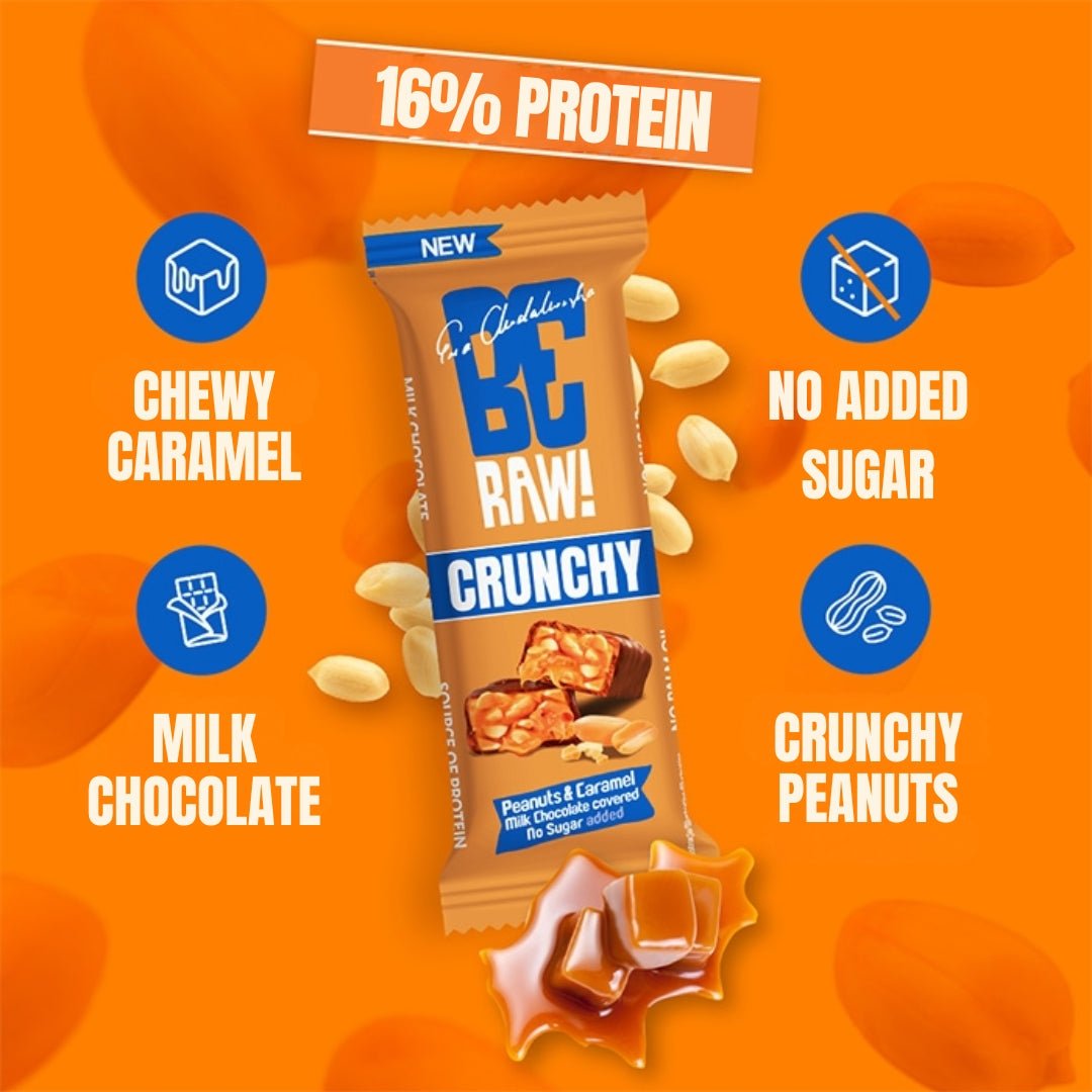 Crunchy Peanuts & Caramel Bar 40g