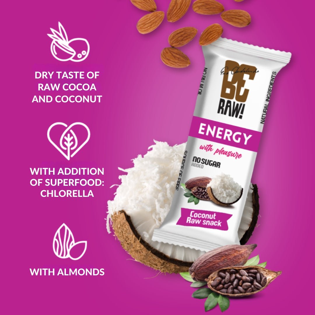 15x Energy Bar - Coconut 40g