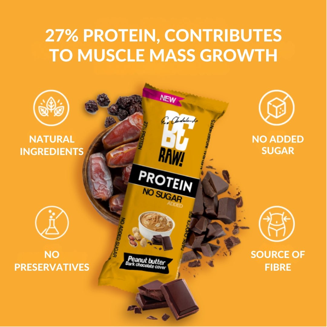 Protein 27% Bar - Peanut Butter dark chocolate cover 40g