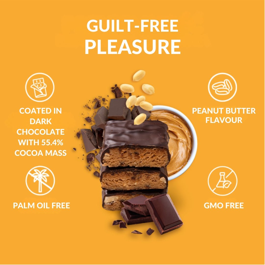 Protein 27% Bar - Peanut Butter dark chocolate cover 40g