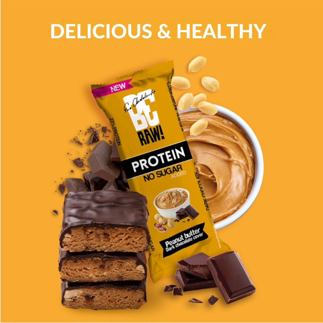 Protein 27% Bar - Peanut Butter dark chocolate cover 40g