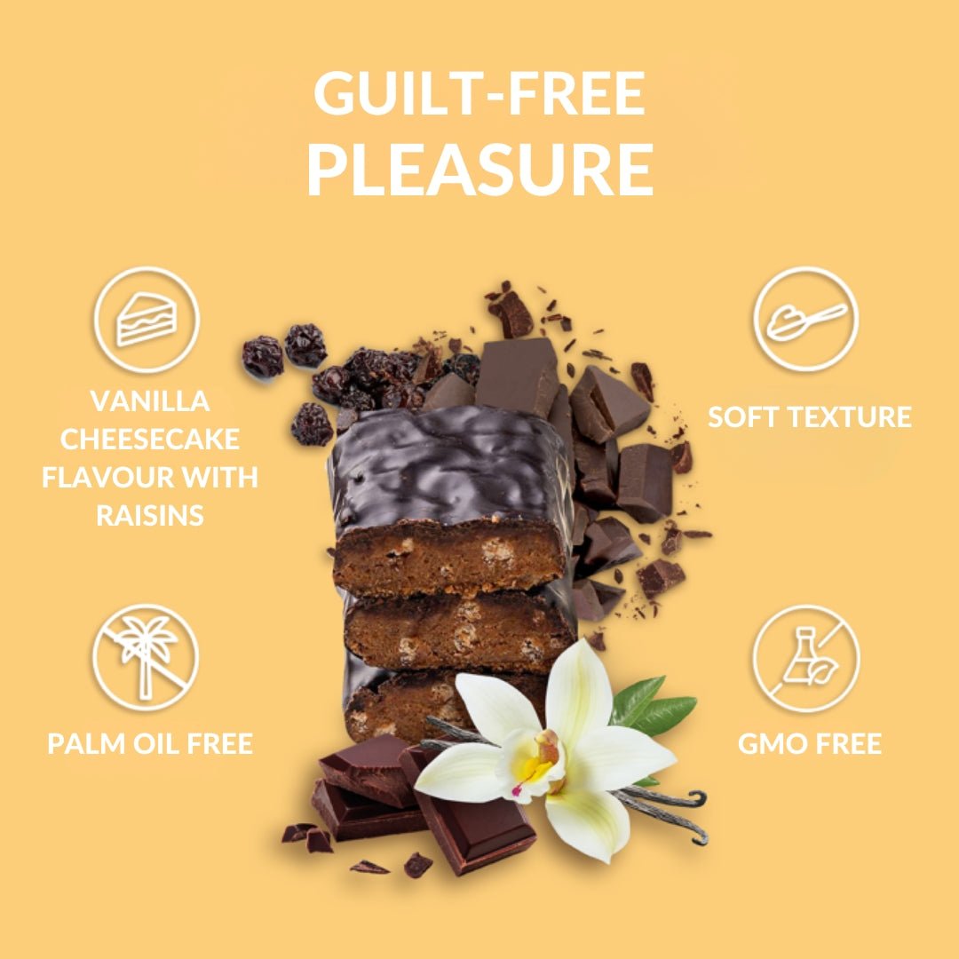 15x Protein 28% Bar - Vanilla Cheesecake dark chocolate covered 40g