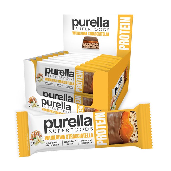 15x SuperFoods Protein Bar - Vanilla Straciatella 45g