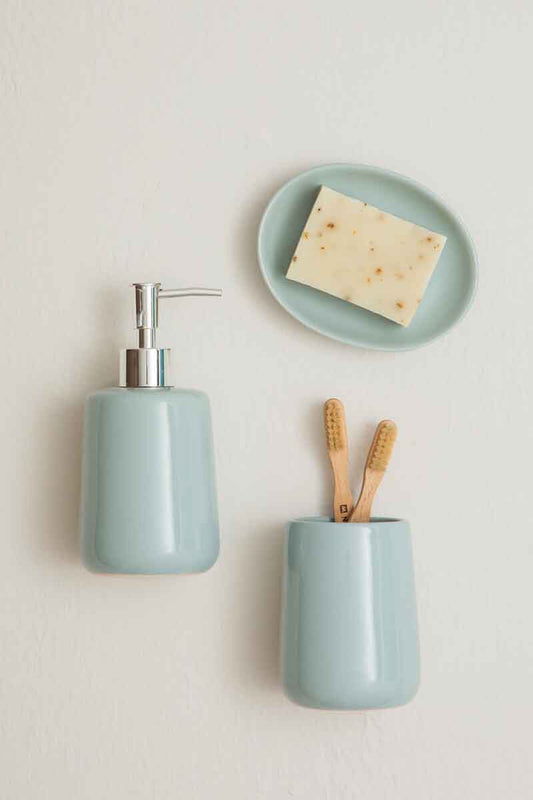 Moon Pale Blue 3pc Bathroom Set